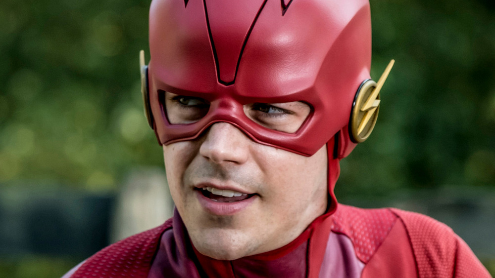 The Flash in costume