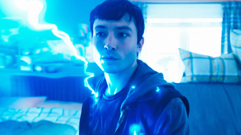 Barry Allen Blue Lightning Bolt