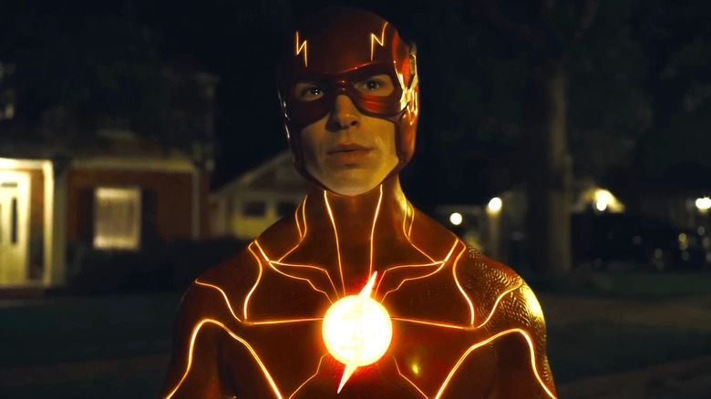 The Flash sad