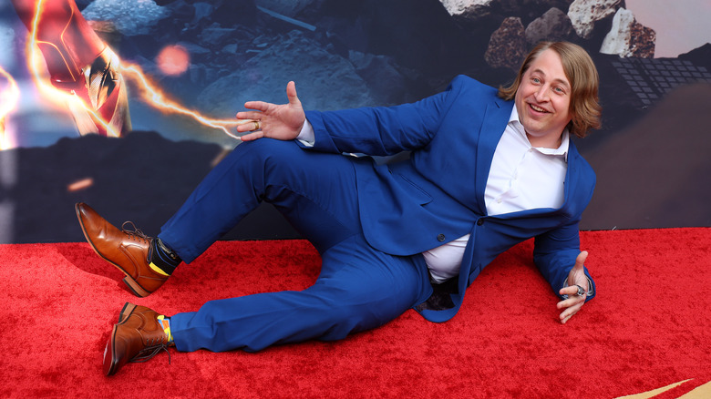 Sean Rogers lounges