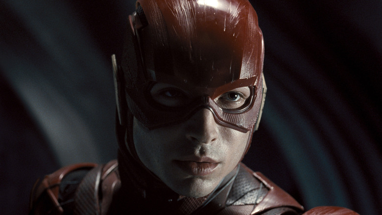 Ezra Miller as Barry Allen in The Justice League