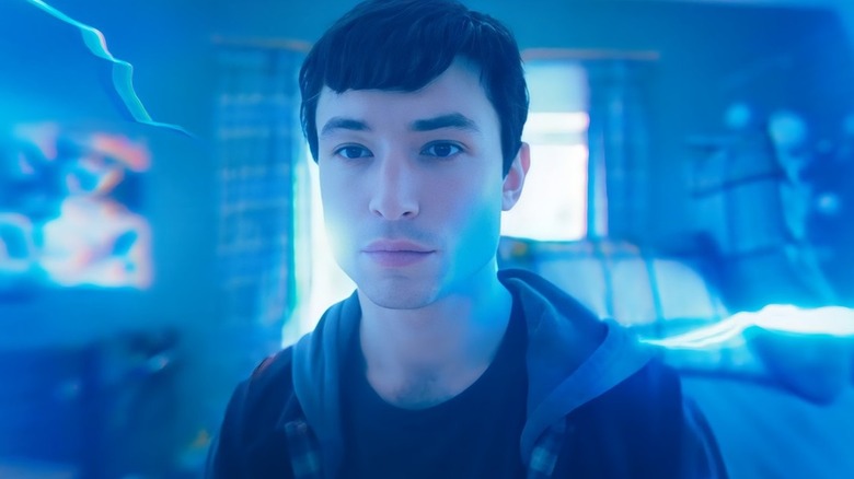 The Flash's Barry looking sad in room