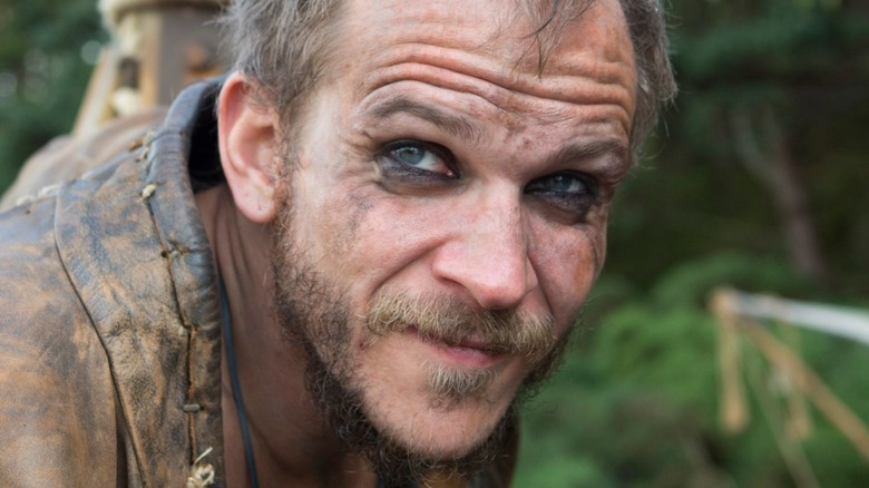 Floki looking up