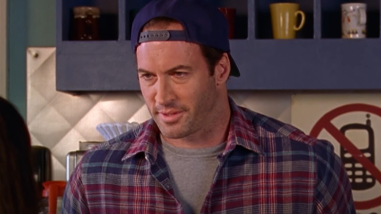 Luke at diner Gilmore Girls