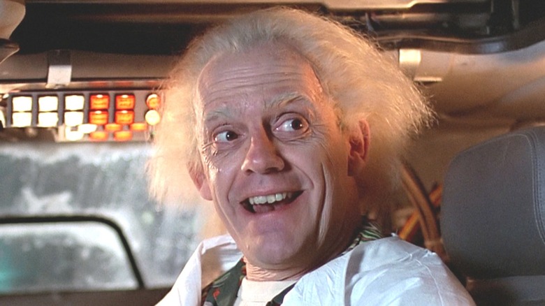 Doc Brown smiling