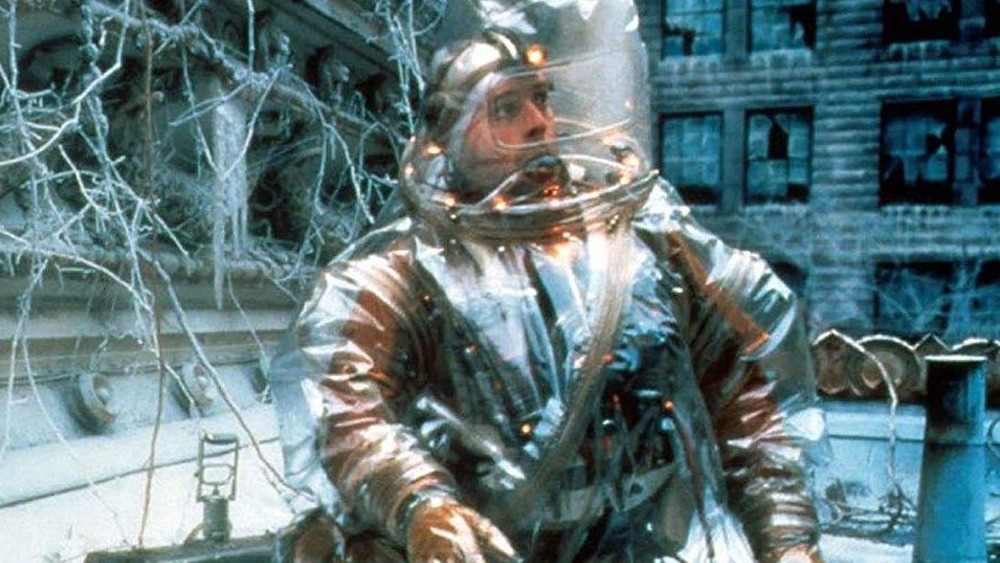 Bruce Willis in futuristic suit