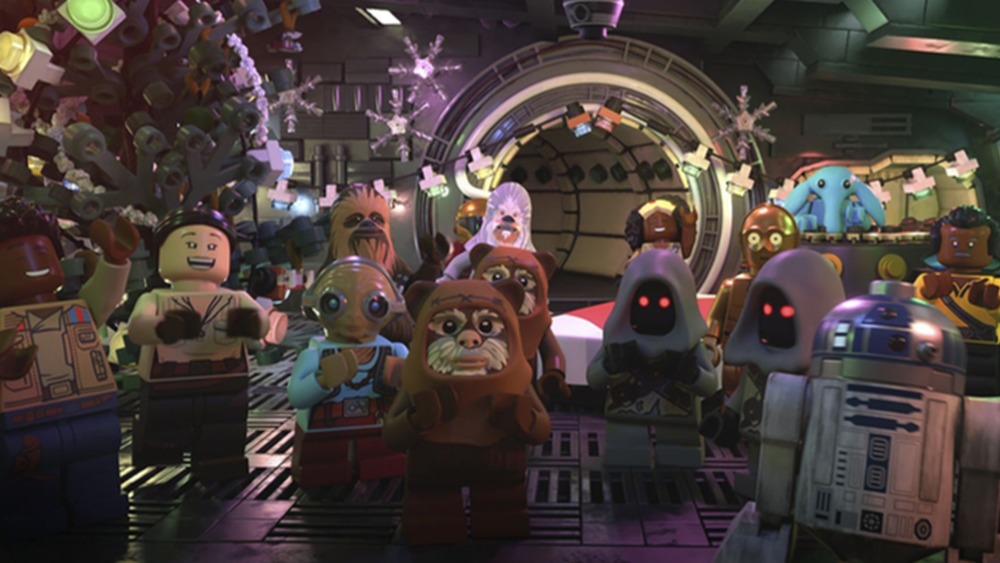 The cast of The LEGO Star Wars Holiday Special