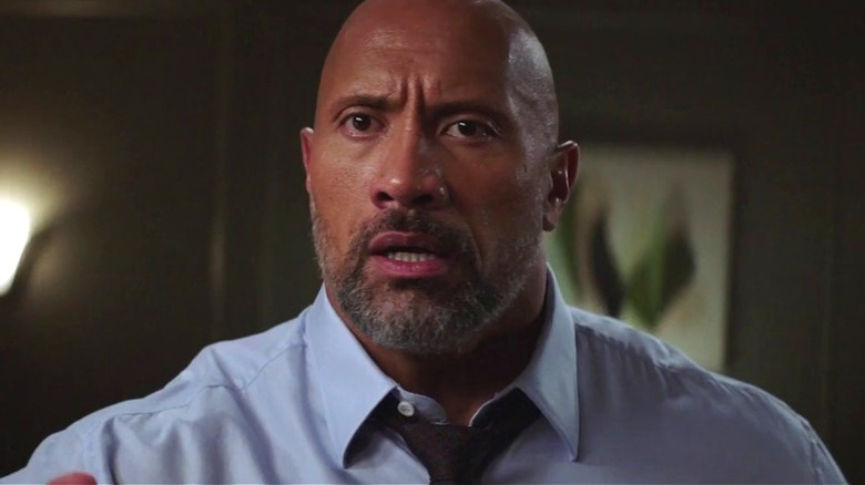 Dwayne Johnson in Skyscraper