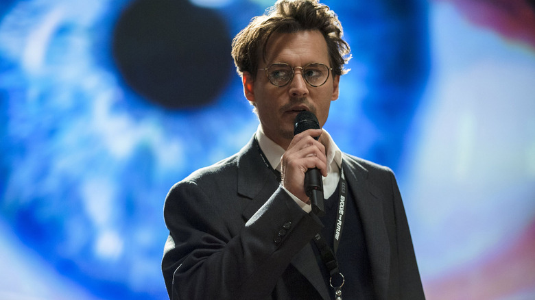 Johnny Depp in Transcendence