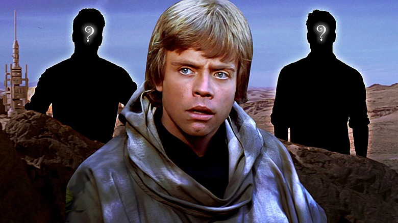 Luke Skywalker on Tatooine by mystery figures