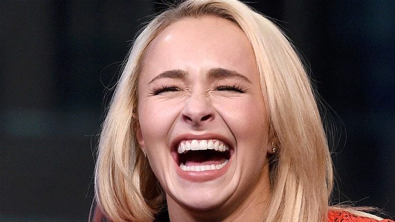 Hayden Panettiere laughing