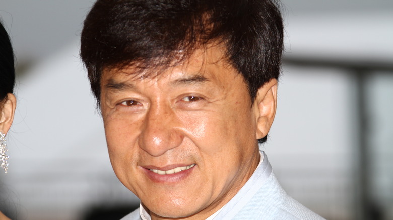 Jackie Chan smiling 