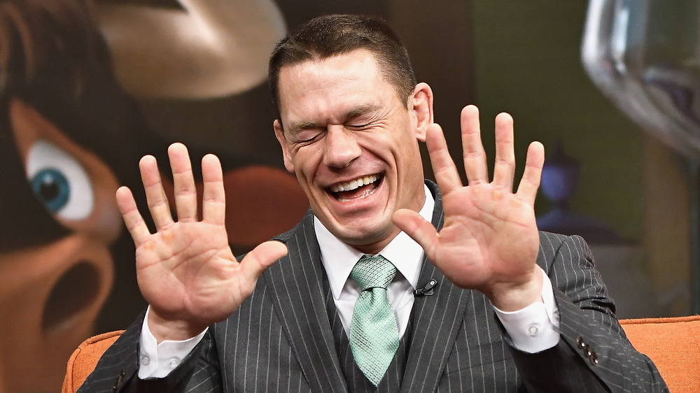 John Cena laughing