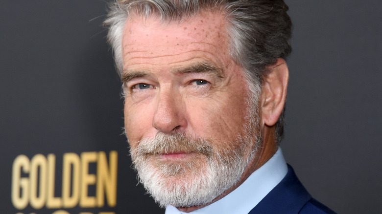 Pierce Brosnan at The Golden Globes