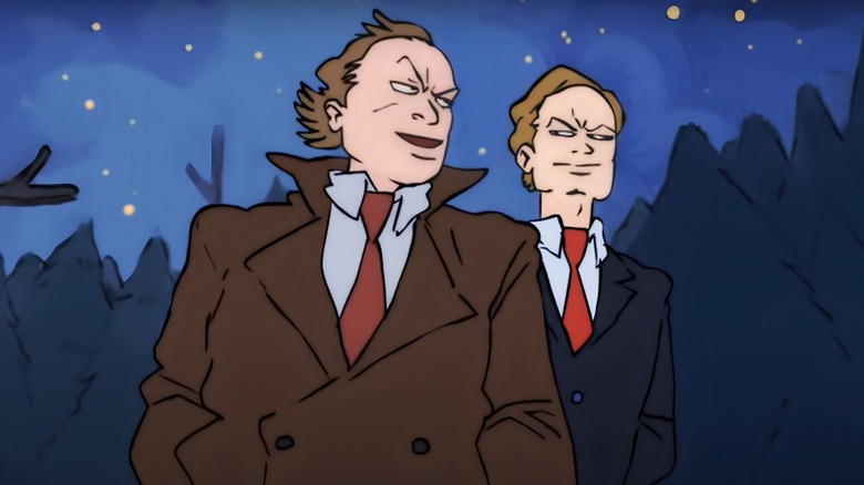 Niles and Frasier as demon lords