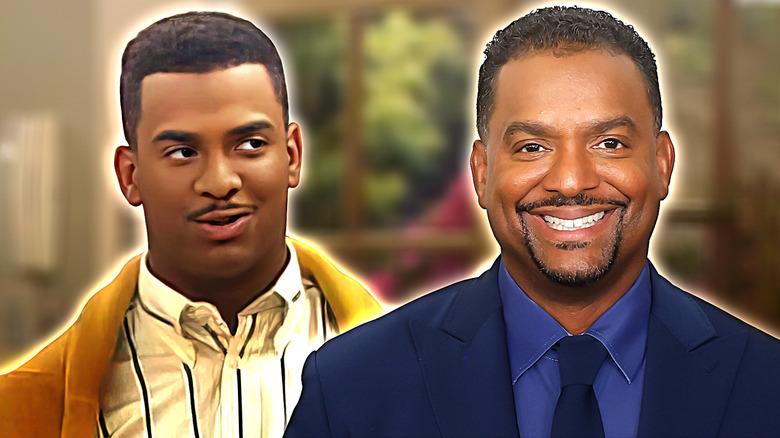 Carlton Banks next to Alfonso Ribeiro