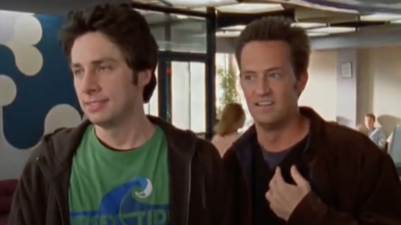 Matthew Perry appearing in Scrubs