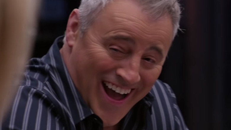 Matt LeBlanc laughing