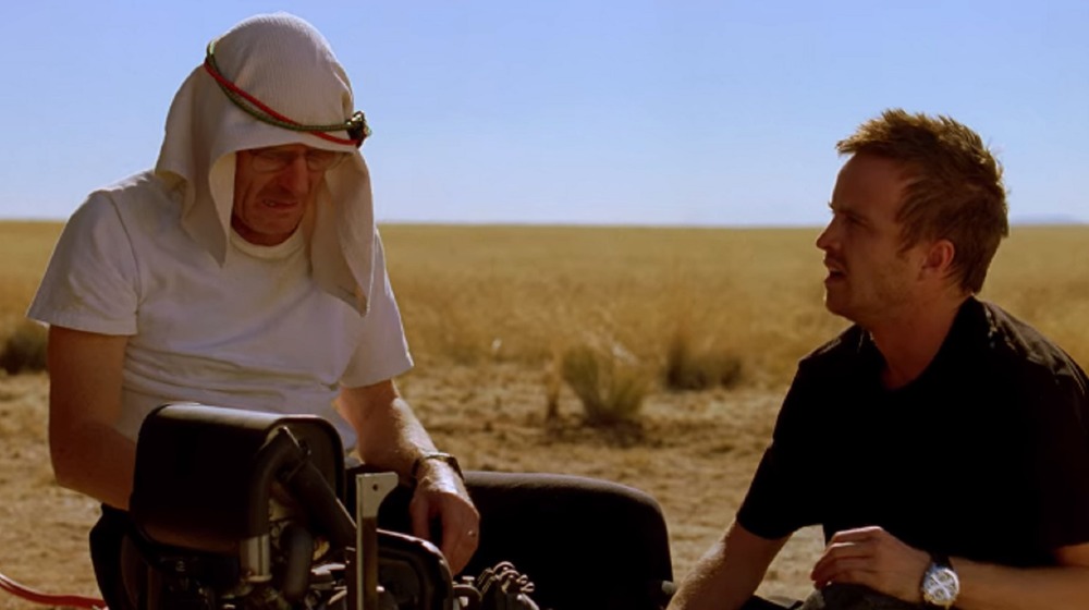 Breaking Bad Walt and Jesse stuck in the desert in 4 Days Out