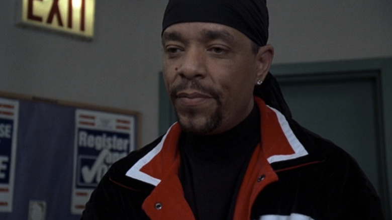 Fin Tutuola looking intimidating