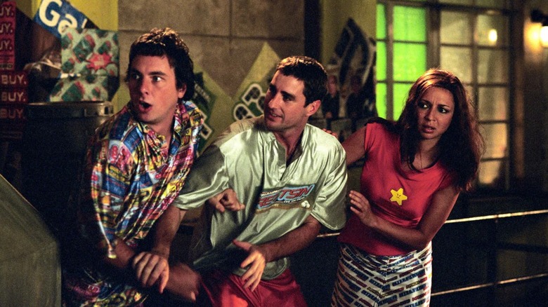 Frito Joe and Rita looking alarmed in Idiocracy