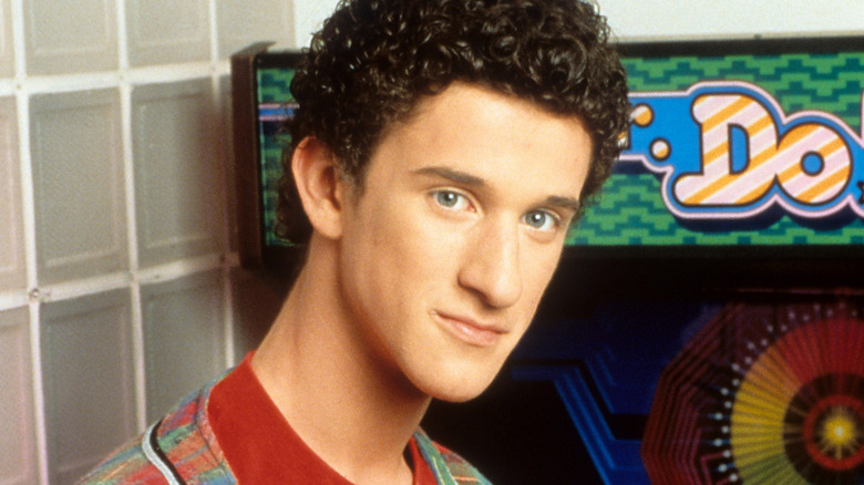 Screech posing for photo