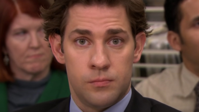 Jim Halpert looking into camera