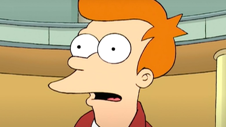 Fry looking surprised