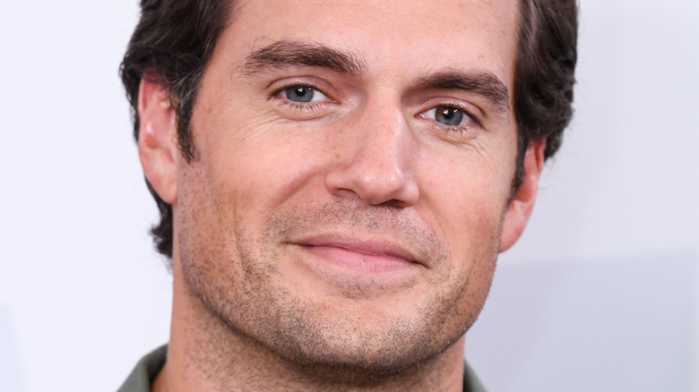 Henry Cavill smiling