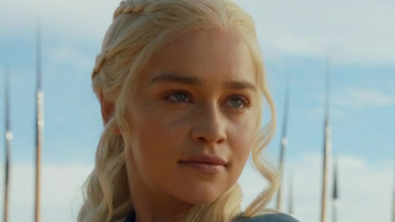 Daenerys Targaryen looking determined
