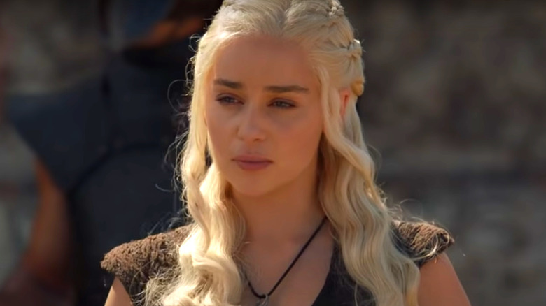Daenerys stares suspiciously