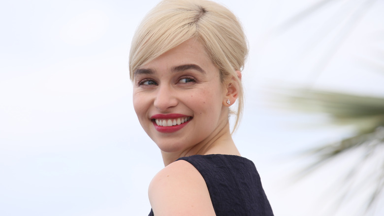 Emilia Clarke smiling