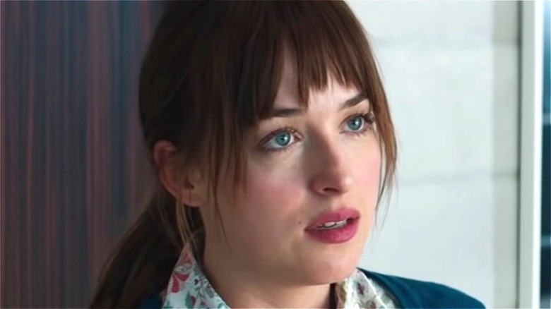 Dakota Johnson in 50 Shades of Grey