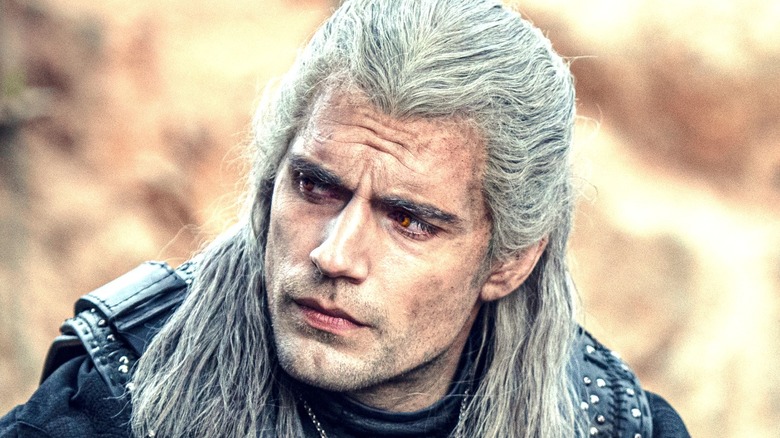 Geralt looking forlorn on The Witcher