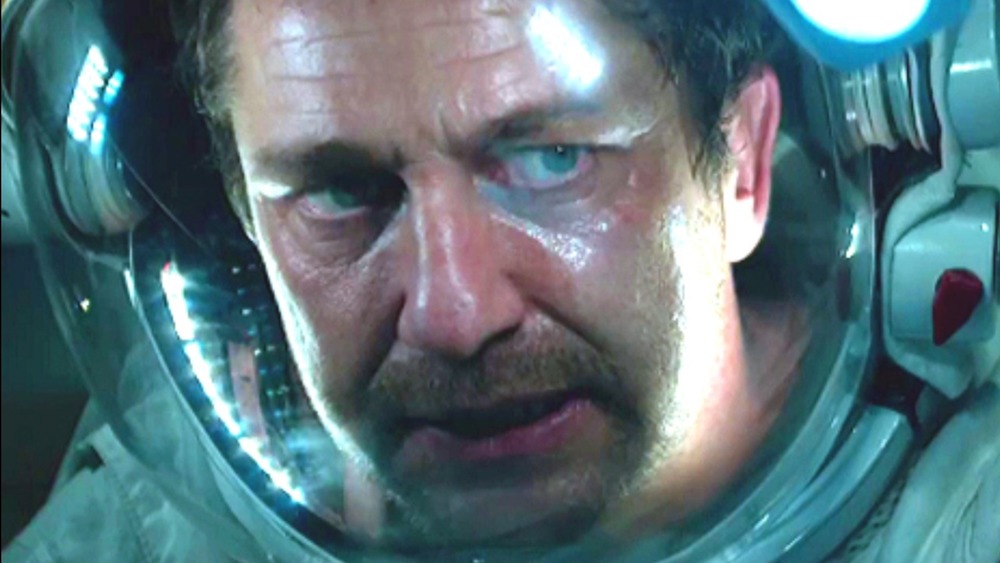 Gerard Butler Geostorm space suit