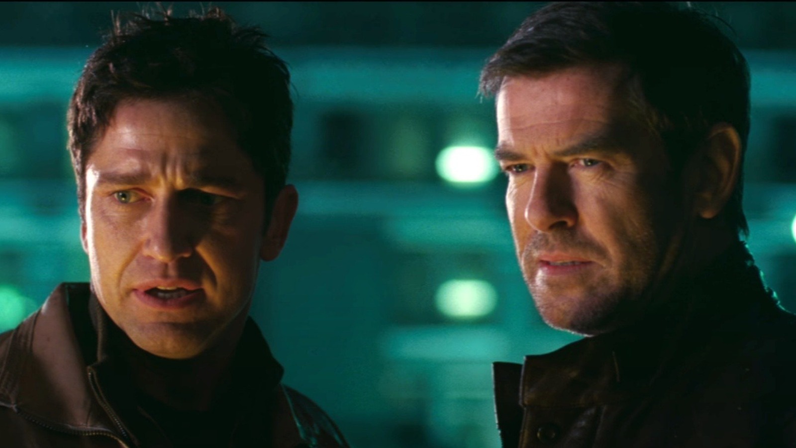 The Gerard Butler & Pierce Brosnan Stunt That Turned Into A Real Car Crash