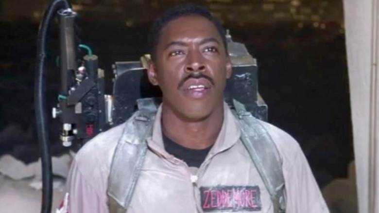 Winston Zeddemore staring at Gozer