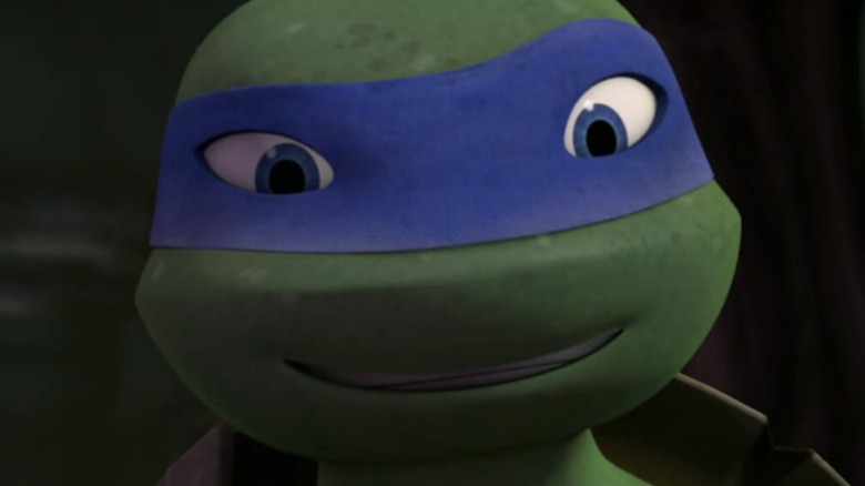 Leonardo smiling