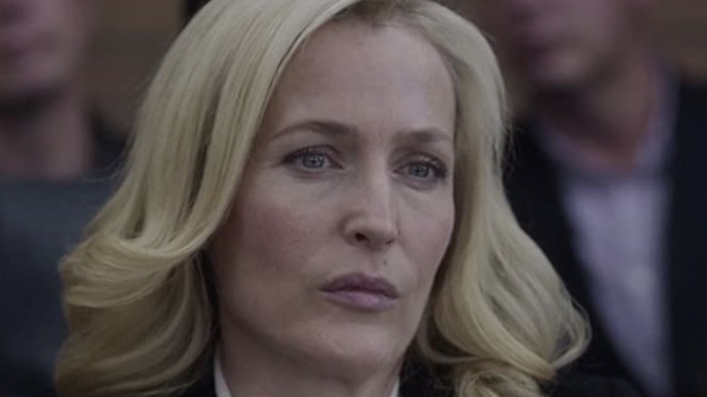 Gillian Anderson Stella Gibson courtroom