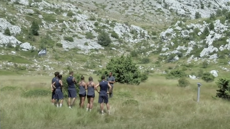 The finalists await instructions