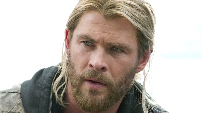 Thor long hair and beard