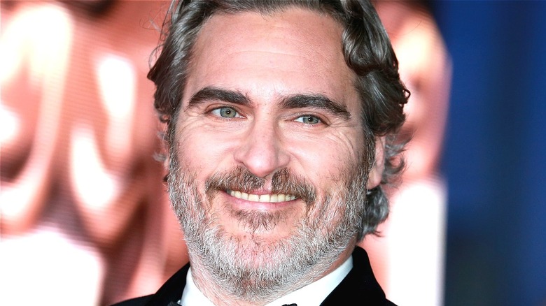 Joaquin Phoenix smiling