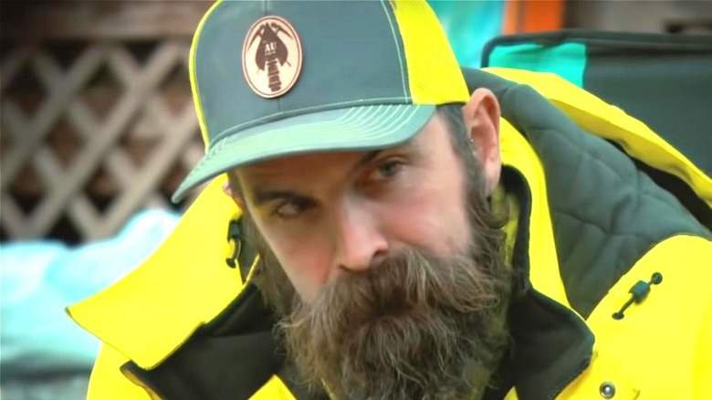 Man in hat has a glorious beard