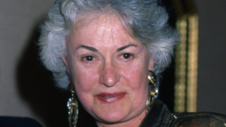 Bea Arthur slight smile