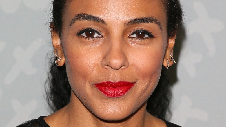 Marsha Thomason smiling