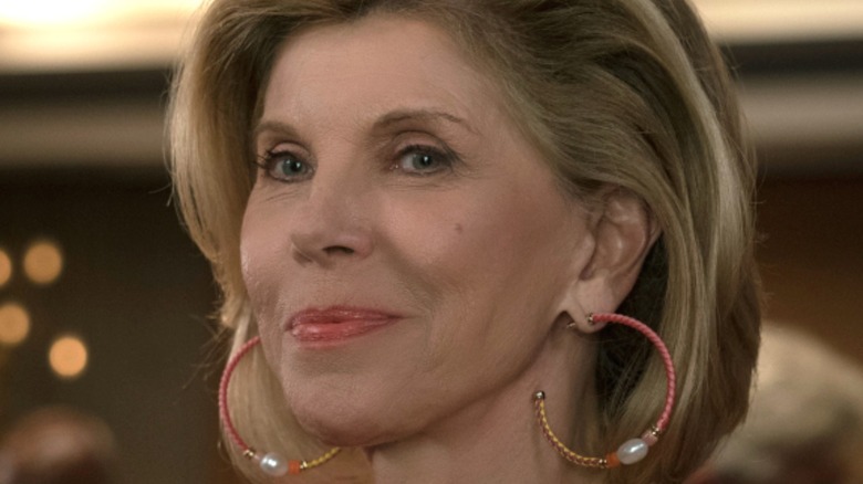 Chrstine Baranski smiling