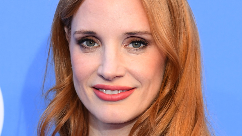 Jessica Chastain attends event 