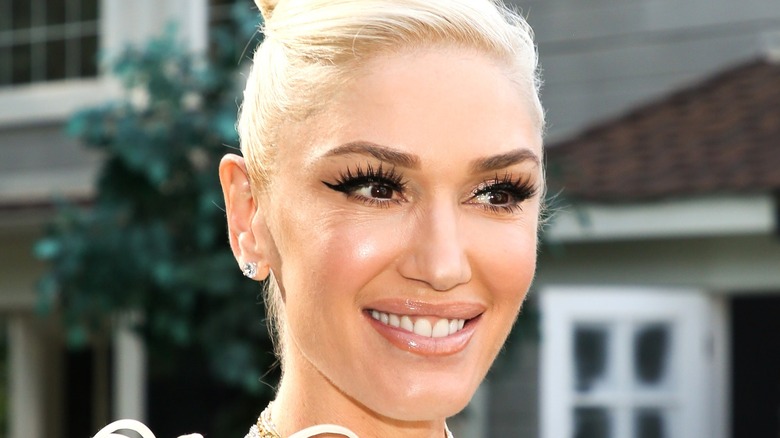 Gwen Stefani smiling