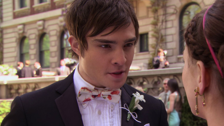 Ed Westwick Chuck Bass tuxedo