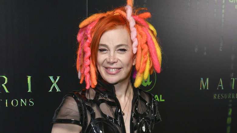 Lana Wachowski smiling